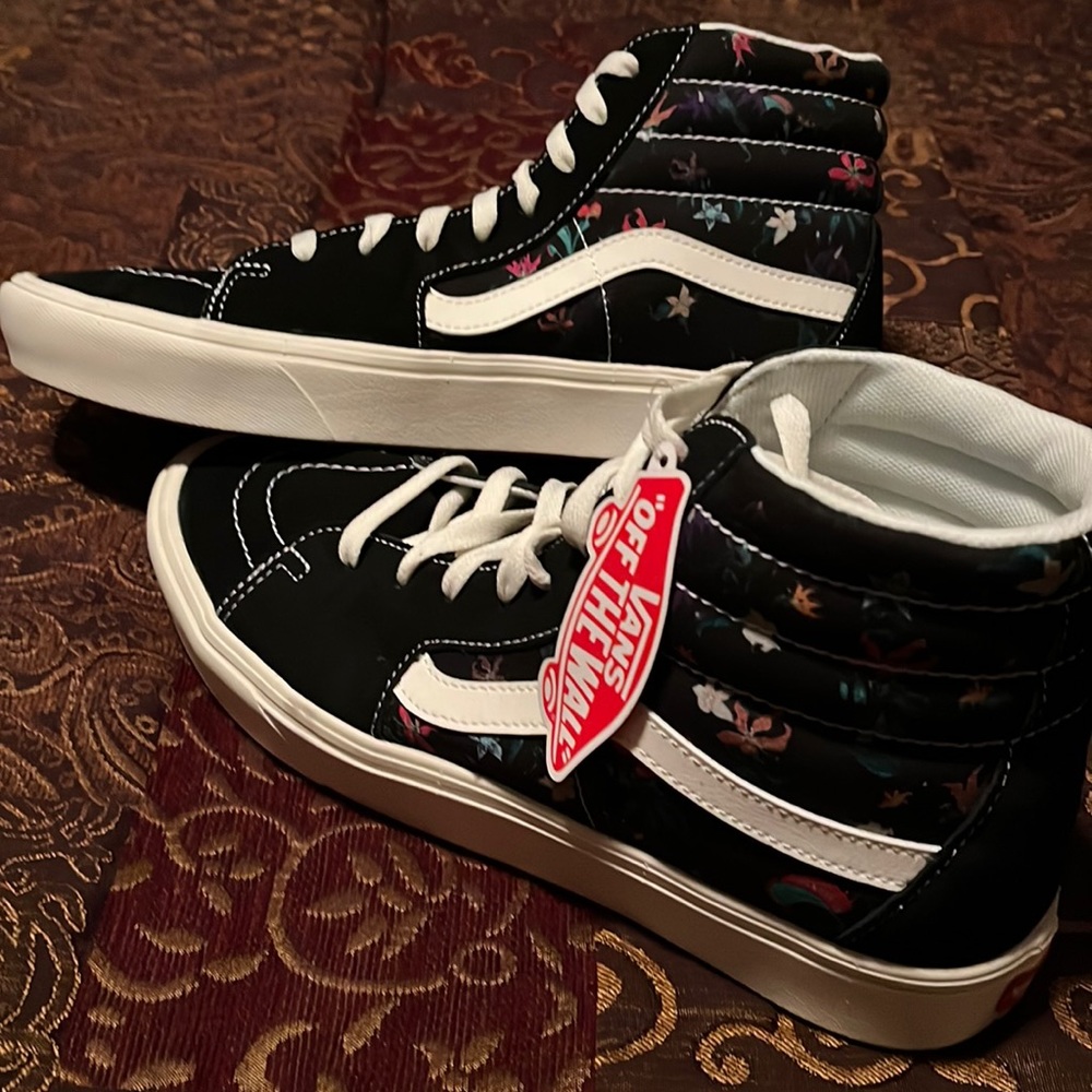 Vans Old Skool Suede and Canvas Lace Up High - Picture 1 of 7